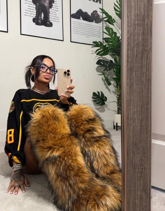 Thigh High “Manchester Fur Boots”