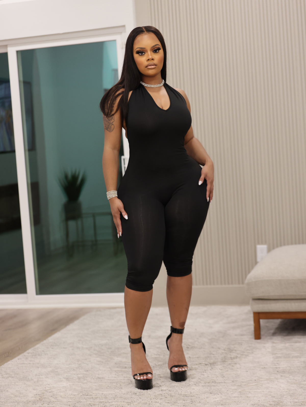 Back Outside Romper